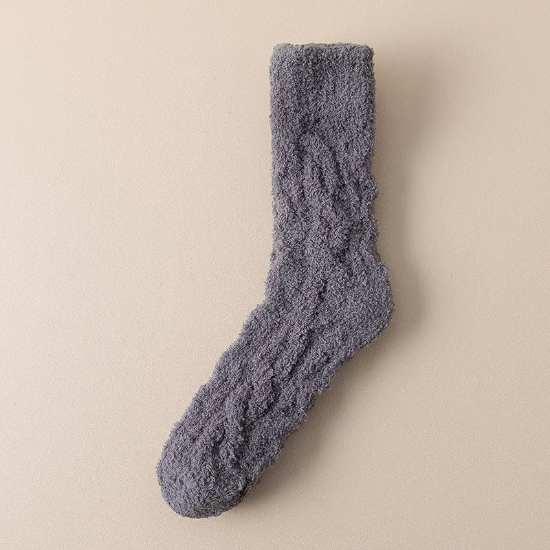 Calcetin gris oscuro