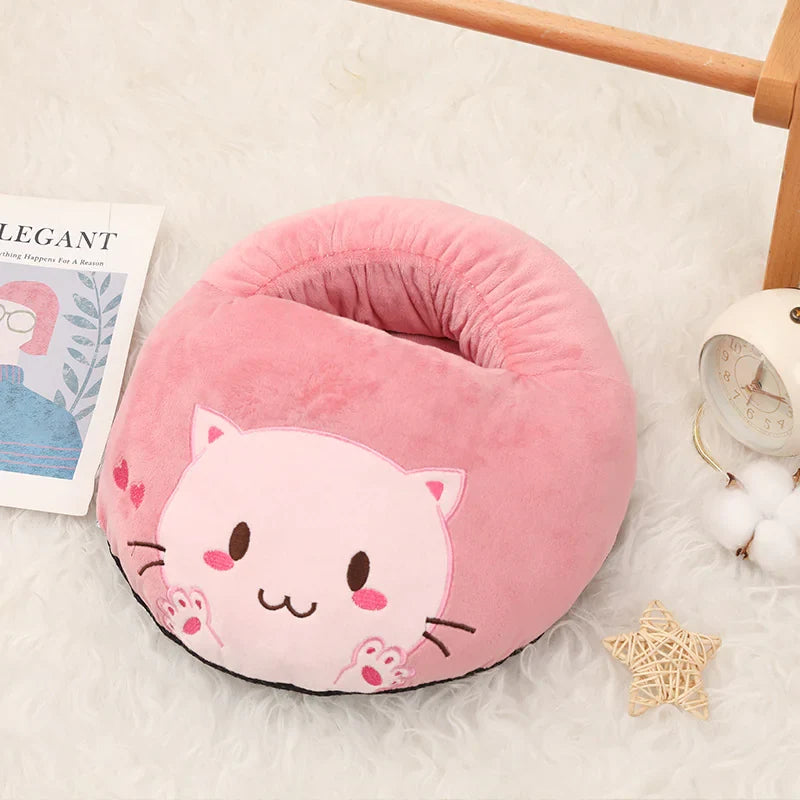 Diseno gato rosa